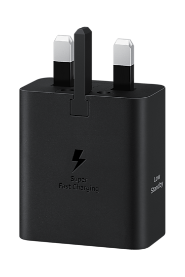 شاحن سامسونج بقوة 45 واط USB-C مع كيبل 1.8 متر شحن سريع|أسود شاحن سامسونج بقوة 45 واط USB-C مع كيبل 1.8 متر شحن سريع|أسود